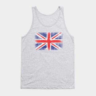 Union Jack Distressed Tank Top